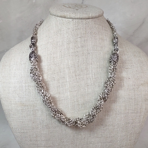 Brighton "Cher" Jazz Twisted Chain Necklace - Picture 1 of 4